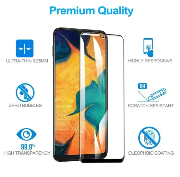 Samsung A01 / M01 Tempered Glass - Premium Screen Protector - Image 5