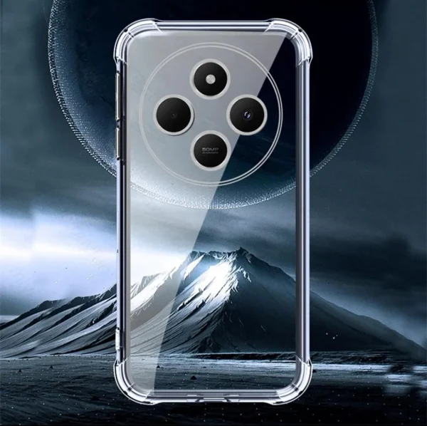 Xiaomi Redmi 14C Back Cover - Shockproof Clear Case -Soft Transparent BackCover For Girls Boys - Image 4