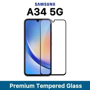 Samsung A34 5G Tempered Glass - Premium Screen Protector