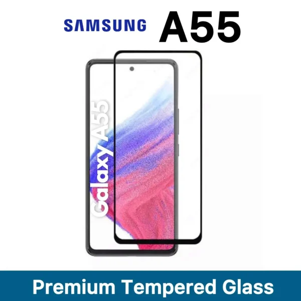Samsung A55 Tempered Glass - Premium Screen Protector