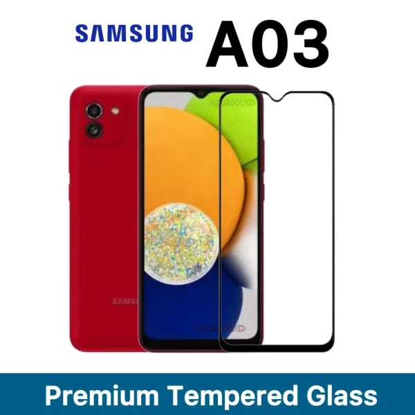 Samsung A03 Tempered Glass - Premium Screen Protector