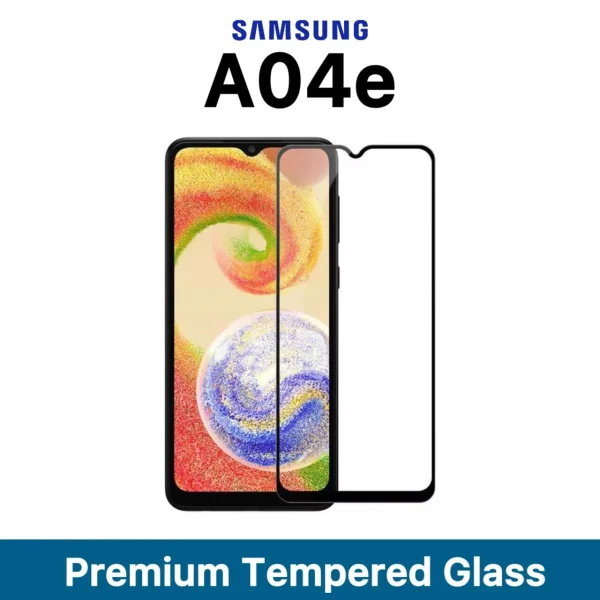 Samsung A04e Tempered Glass - Premium Screen Protector