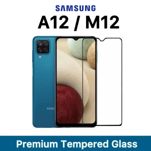 Samsung A12 / M12 Tempered Glass - Premium Screen Protector