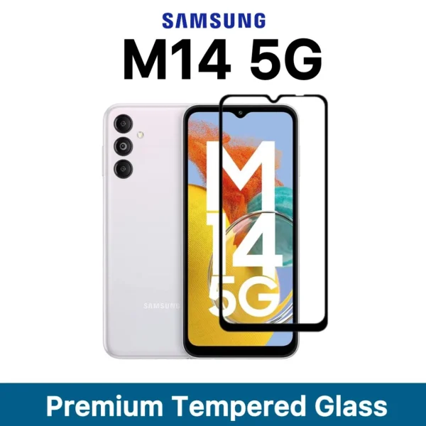 Samsung M14 5G Tempered Glass - Premium Screen Protector