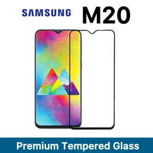 Samsung M20 Tempered Glass - Premium Screen Protector