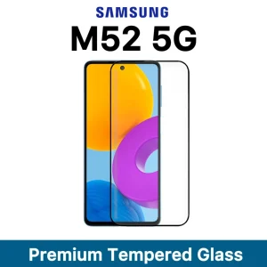 Samsung M52 5G Tempered Glass - Premium Screen Protector