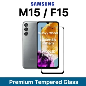 Samsung M15 5G / F15 5G Tempered Glass - Premium Screen Protector