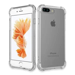 Shockproof Clear Case For iPhone 7 Plus / 8 Plus Back Cover For Girls Boys Backcover