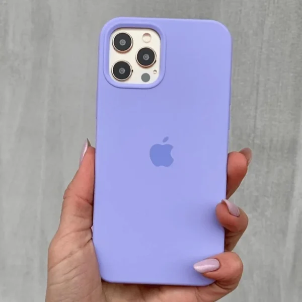 iPhone Silicone Case - (Lilac) For iPhone 16 15 14 13 12 11 Pro Max 6s 7 8 Plus SE Xs Back Cover - Image 6