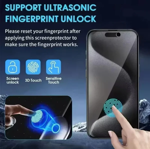 Privacy Tempered Glass For iPhone 16 15 14 13 12 11 Pro Max Mini SE XS XR 6s 8 7 Plus Screen Protector Full Glue Temperd Glass Film - Image 3