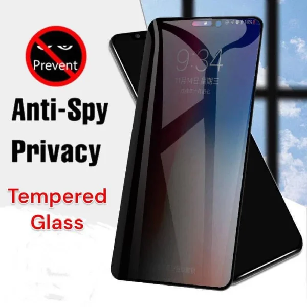 Privacy Tempered Glass For iPhone 16 15 14 13 12 11 Pro Max Mini SE XS XR 6s 8 7 Plus Screen Protector Full Glue Temperd Glass Film