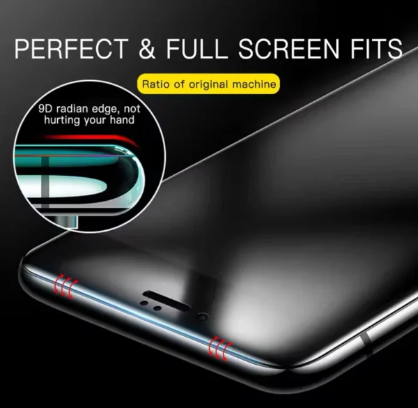 Matte Tempered Glass For iPhone 16 15 14 13 12 11 Pro Max Mini SE XS XR 6s 8 7 Plus Screen Protector Full Glue Temperd Glass Film - Image 2