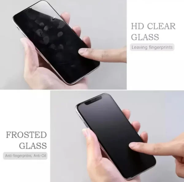 Matte Tempered Glass For iPhone 16 15 14 13 12 11 Pro Max Mini SE XS XR 6s 8 7 Plus Screen Protector Full Glue Temperd Glass Film - Image 4