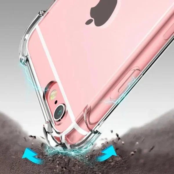 Shockproof Clear Case For iPhone 6 / 6s Back Cover For Girls Boys Backcover - Image 4