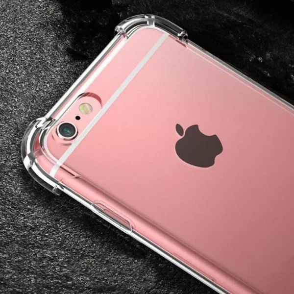 Shockproof Clear Case For iPhone 6 / 6s Back Cover For Girls Boys Backcover - Image 3