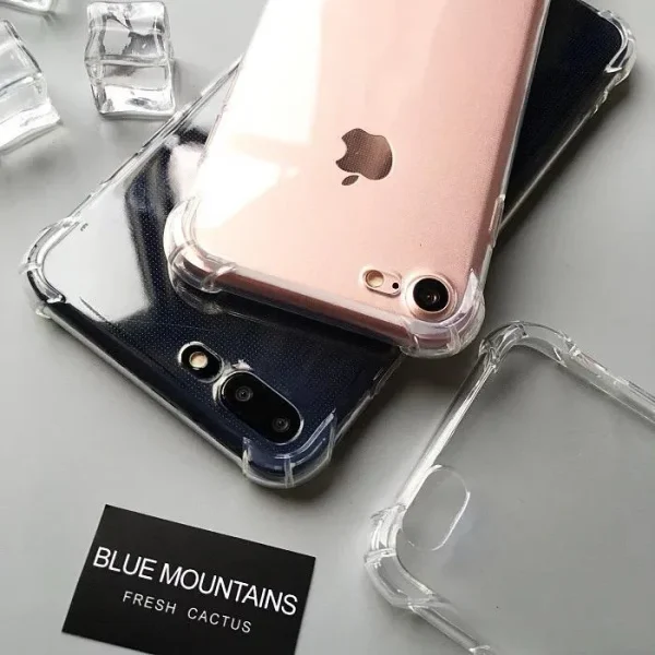 Shockproof Clear Case For iPhone 7/ 8/ SE 2020 Back Cover - Soft Transparent BackCover For Girls Boys - Image 7