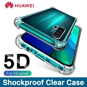 Shockproof Clear Case - Huawei Back Cover