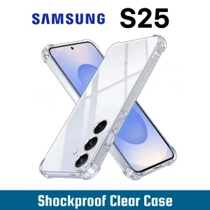 Samsung Galaxy S25 Back Cover - Shockproof Clear Case