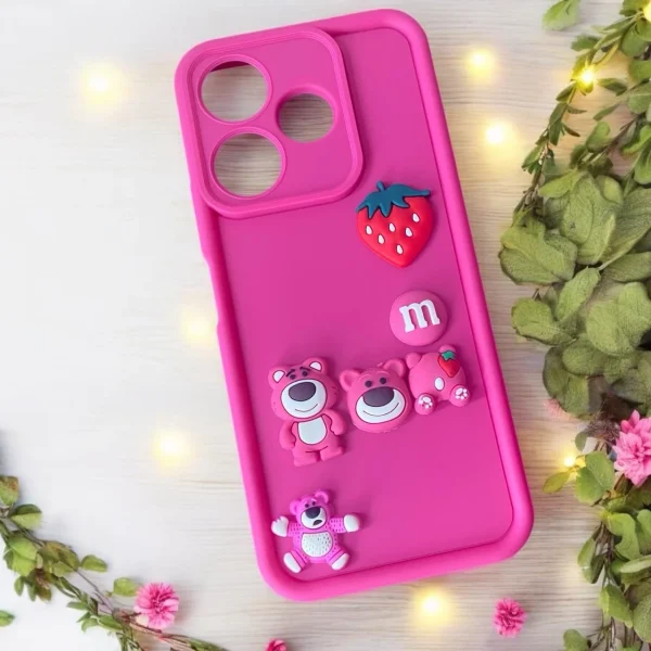 3D Latso Bear Cartoon Silicone Case - Image 3