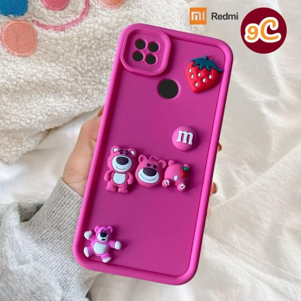 3D Latso Bear Cartoon Silicone Case - Image 4