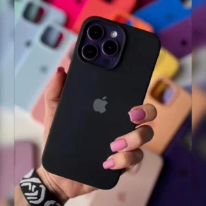 iPhone Silicone Case - (Black)