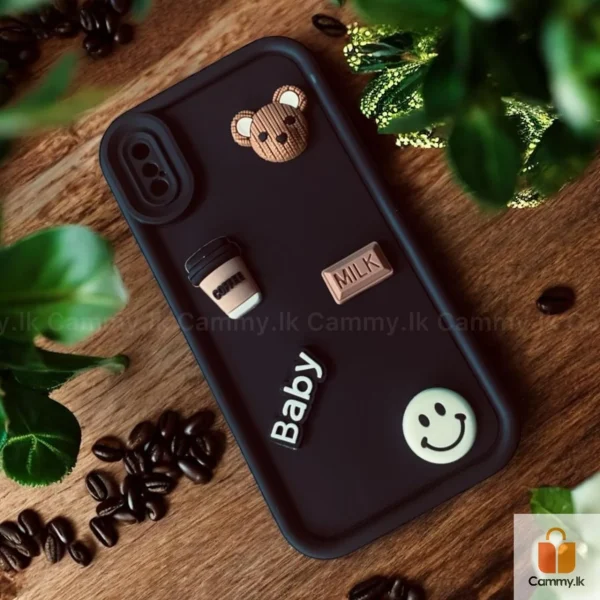 3D Bear Cute Case - Black - Image 6