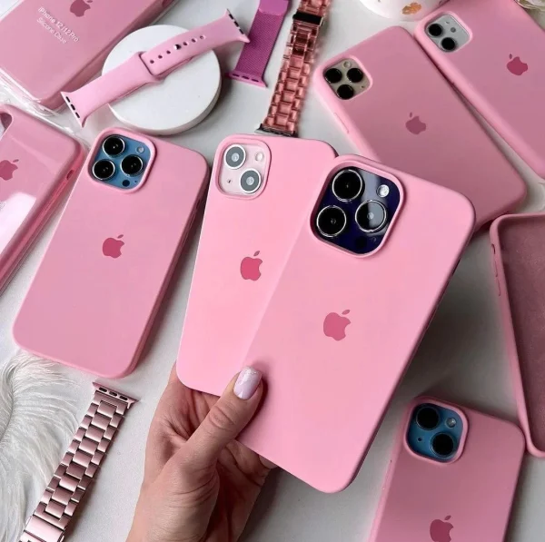 iPhone Silicone Case - (Pink) - Image 12