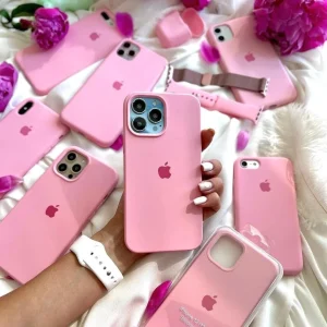 iPhone Silicone Case - (Pink)