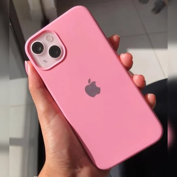 iPhone Silicone Case - (Pink) - Image 2
