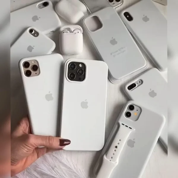 iPhone Silicone Case - (White) - Image 12