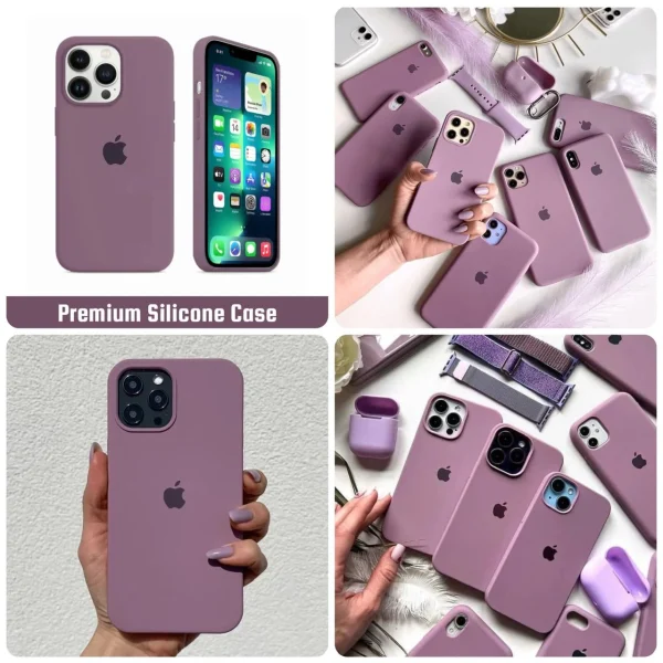 iPhone Silicone Case - (Black Current) - Image 5