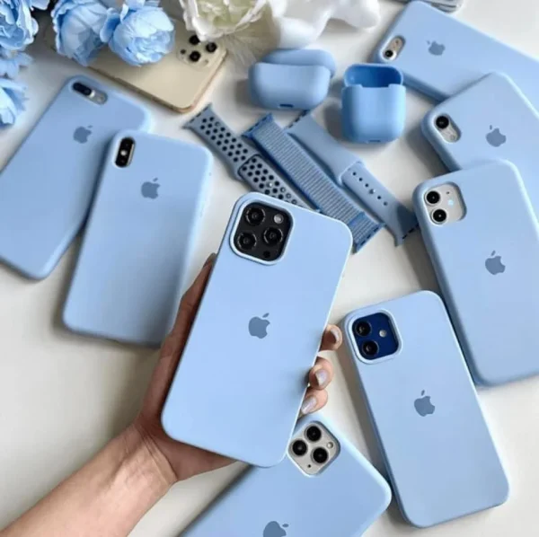 iPhone Silicone Case - (Sky Blue) - Image 8