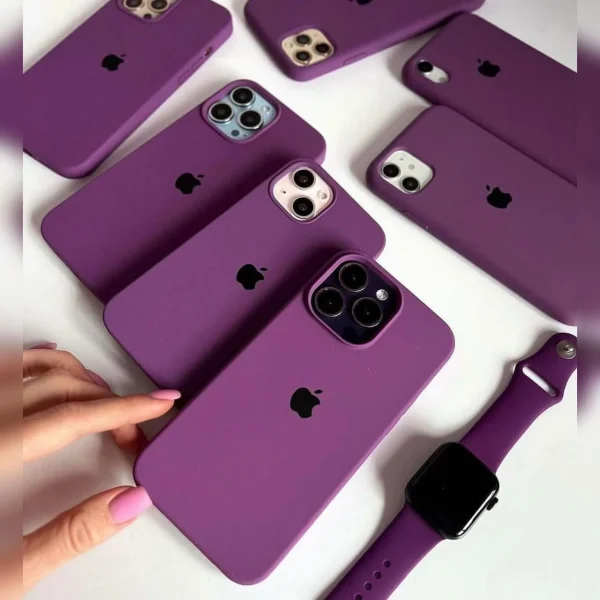 iPhone Silicone Case - (Purple) - Image 6