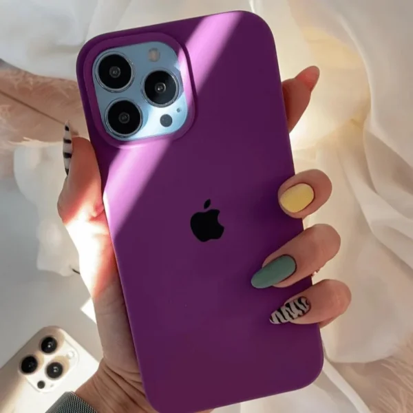 iPhone Silicone Case - (Purple) - Image 2
