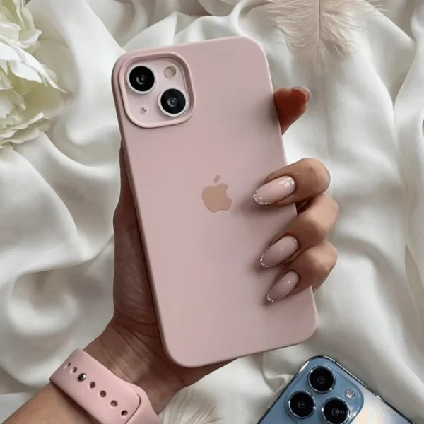 iPhone Silicone Case - (Pink Sand) - Image 3