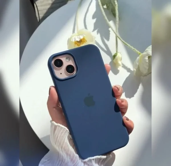 iPhone Silicone Case - (Midnight Blue) - Image 2