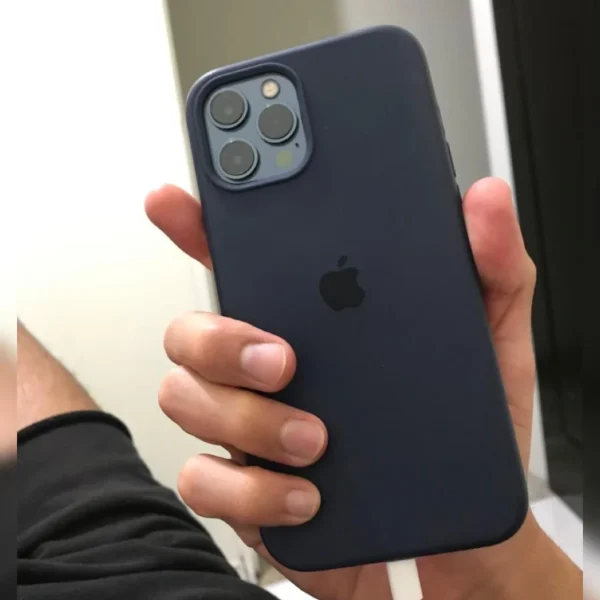 iPhone Silicone Case - (Midnight Blue) - Image 3