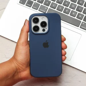 iPhone Silicone Case - (Midnight Blue)