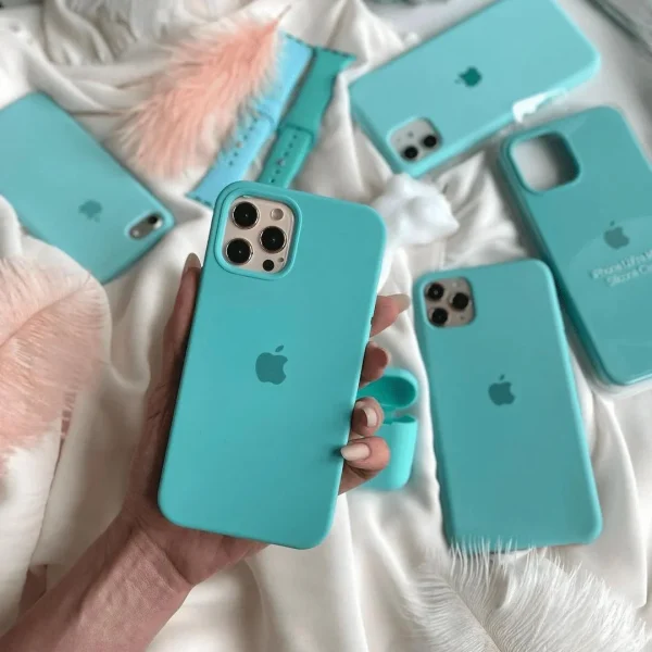 iPhone Silicone Case - (Mint Green) - Image 8