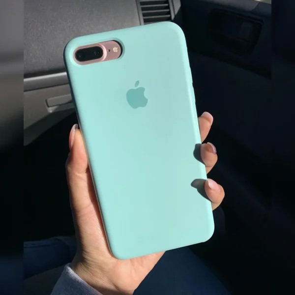 iPhone Silicone Case - (Mint Green) - Image 3