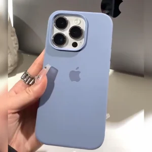 iPhone Silicone Case - (Lavender Gray)