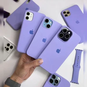 iPhone Silicone Case - (Lilac)