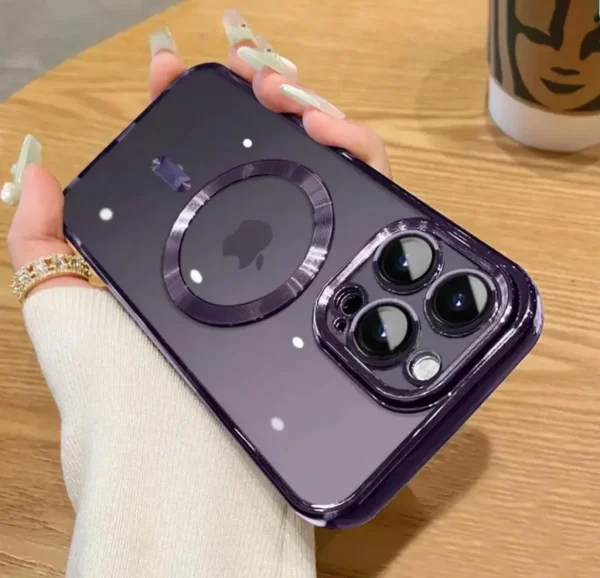 Luxury MagSafe Case (Purple) - Image 2