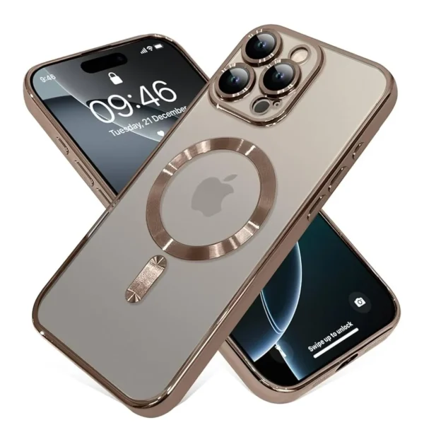 Luxury MagSafe Case (Desert Titanium)