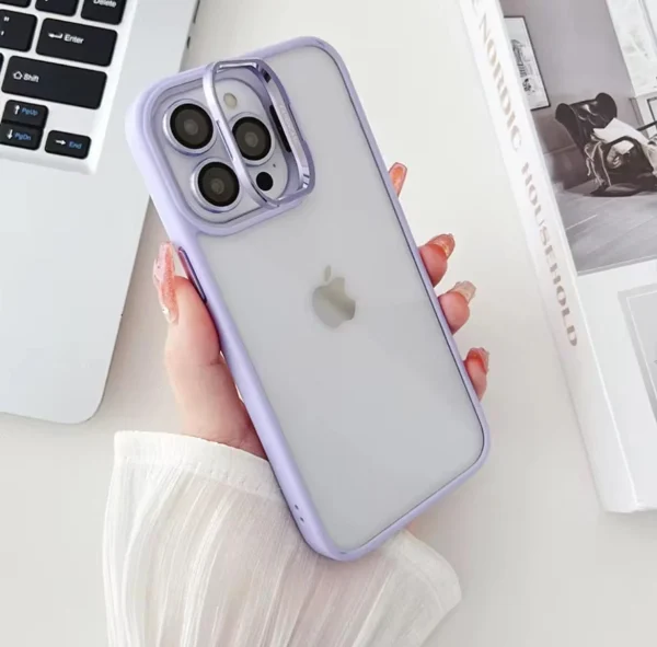 iPhone Case with FREE Camera Protector (Light Purple) - Image 4