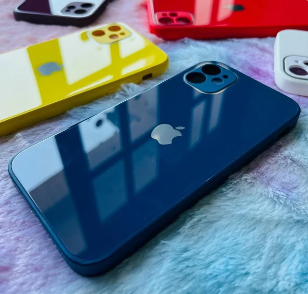 Luxury Glass Case- Blue