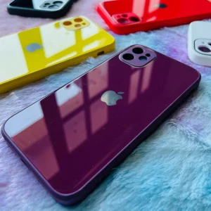 Luxury Glass Case- Maroon