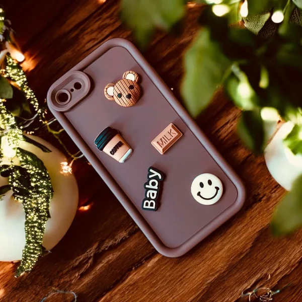 3D Bear Cute Case - Brown - Image 4