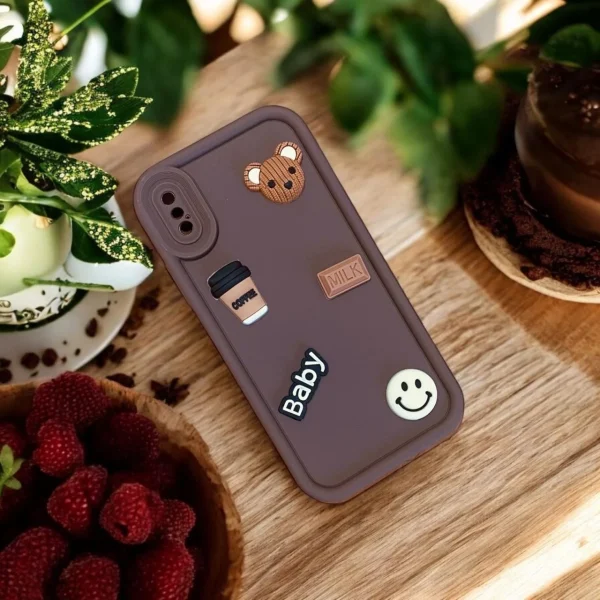 3D Bear Cute Case - Brown - Image 6