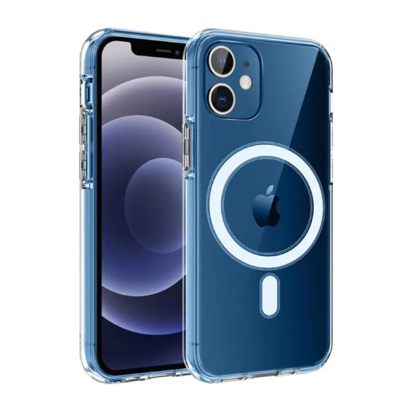 Clear MagSafe Case For iPhone 12 Back Cover